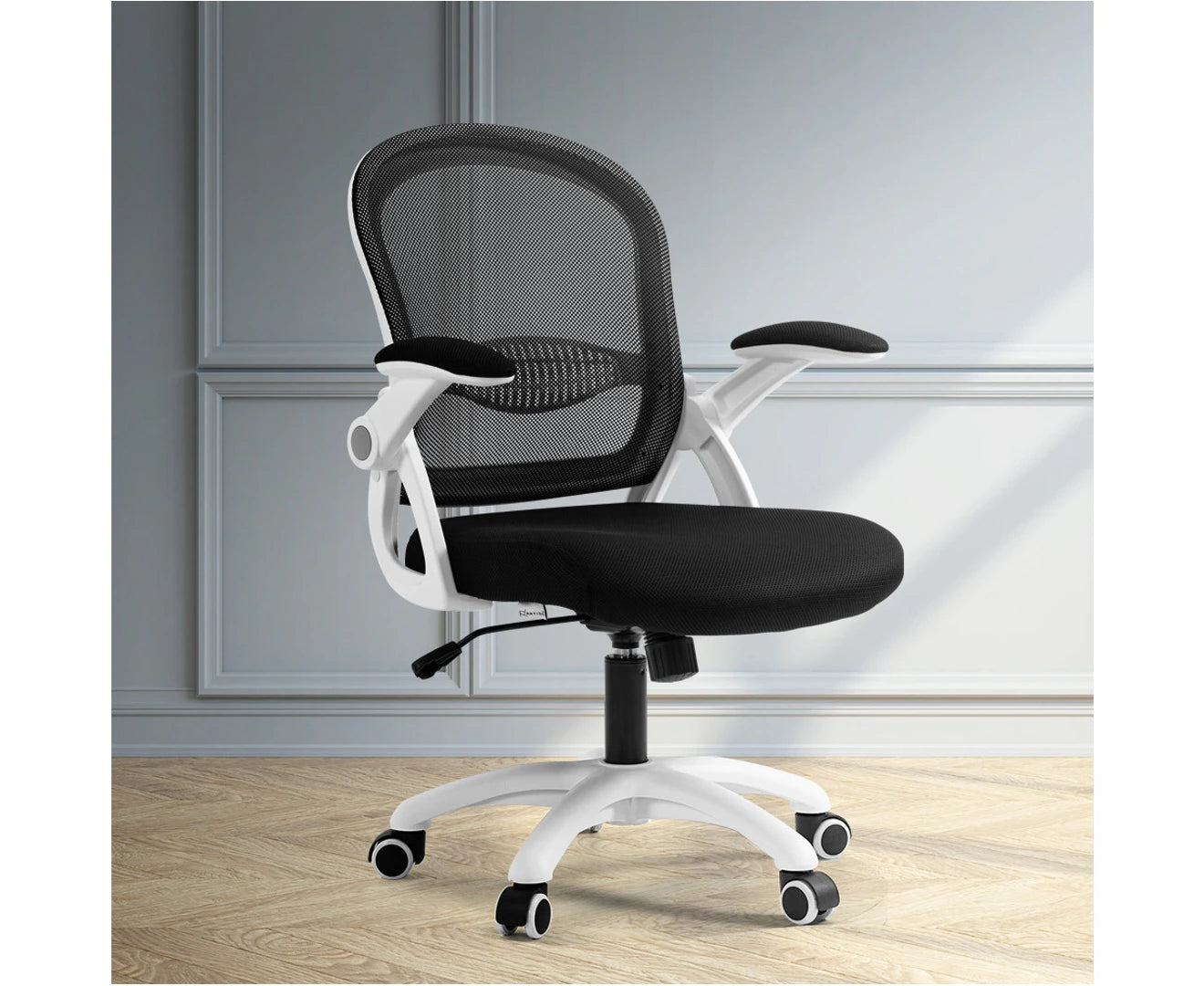 Mid-Back Black Mesh Office Chair