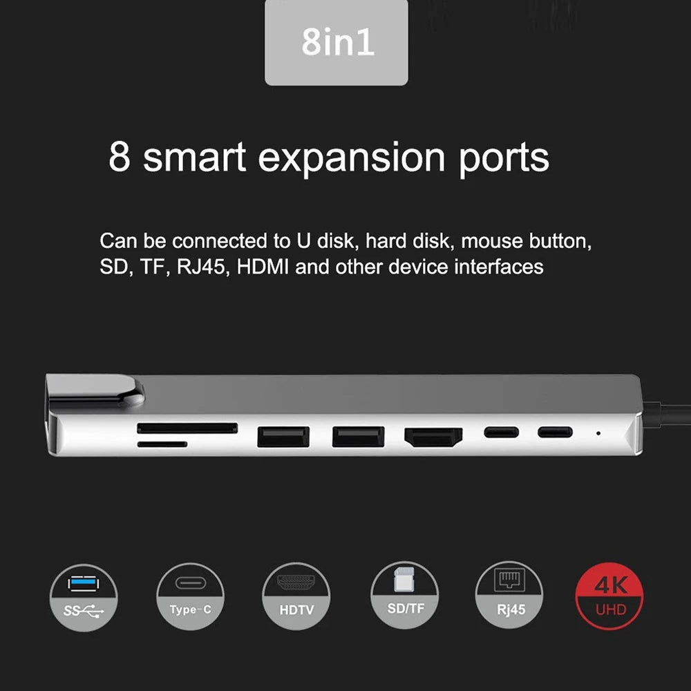 USB 3.0 Type C HUB USB C Docking Station