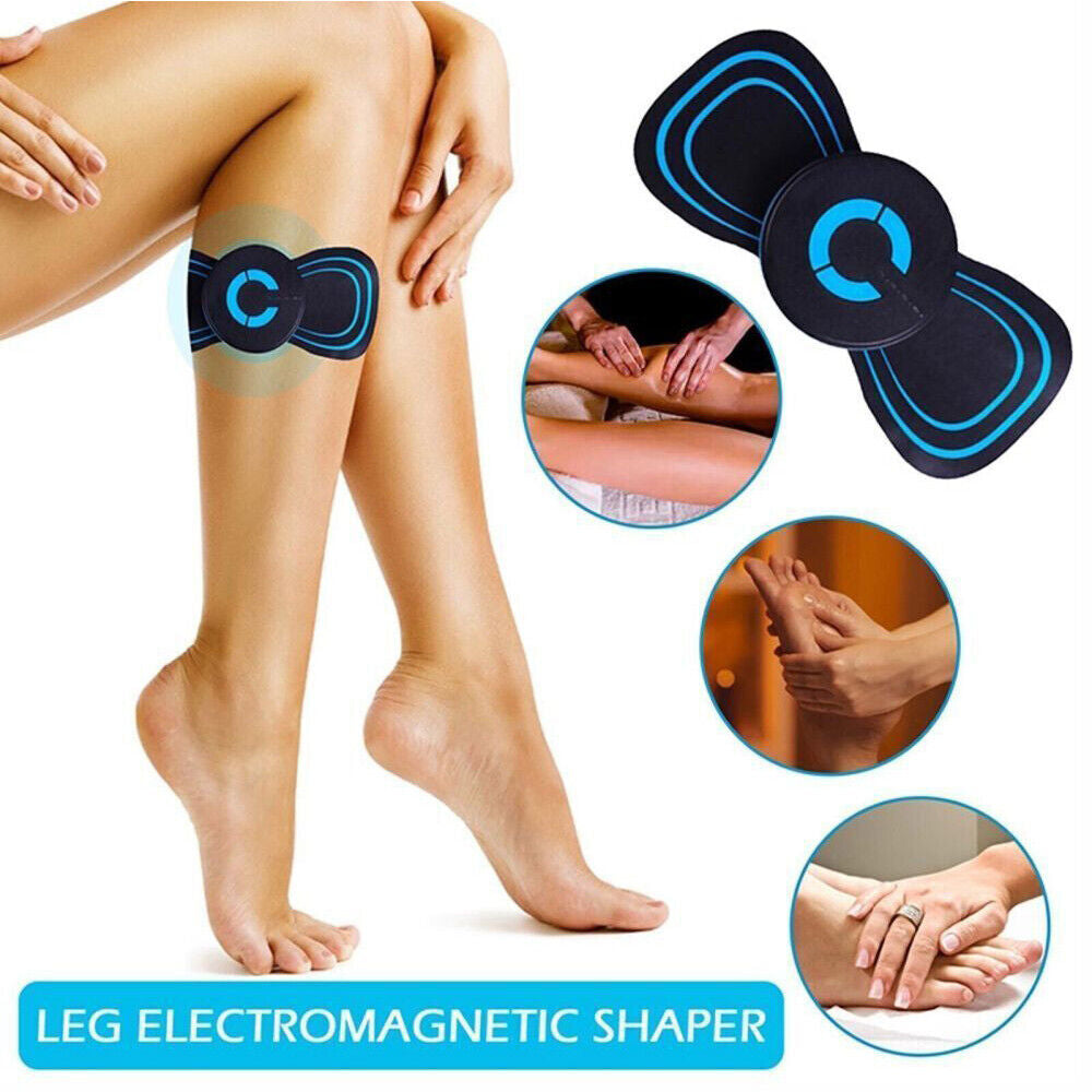 Neck Back Massager Portable Mini Electric EMS Cervical Massage Patch Relief Pain