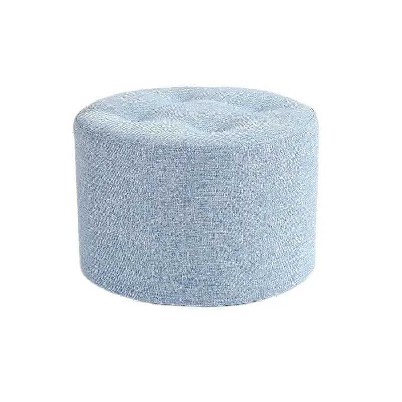 Small Cloth Stool Home Sofa Creative Seat round Bench Sitting Room Fashion Living Room Door Shoe Exquisite Chair Decoration